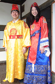 韓国のチマ チョゴリ 民族衣装体験 野外民族博物館 リトルワールド