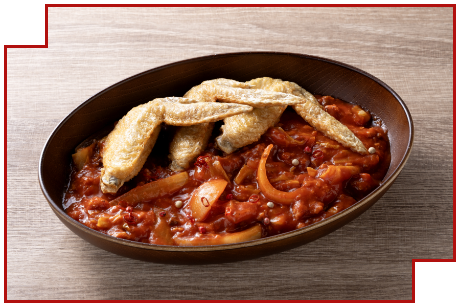 盗れたて野菜と鶏のキャベツ煮を再現した料理画像