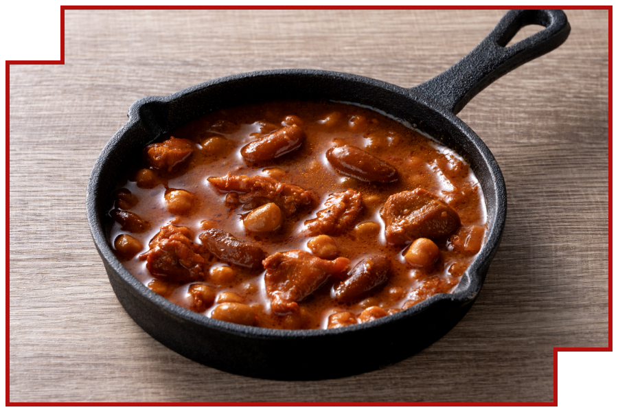 ウンディーネで煮込んだテンタクルスと水棲馬のシチューを再現した料理画像