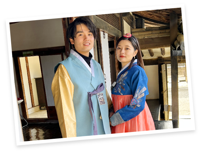 韓国 地主の家のフォト画像です。