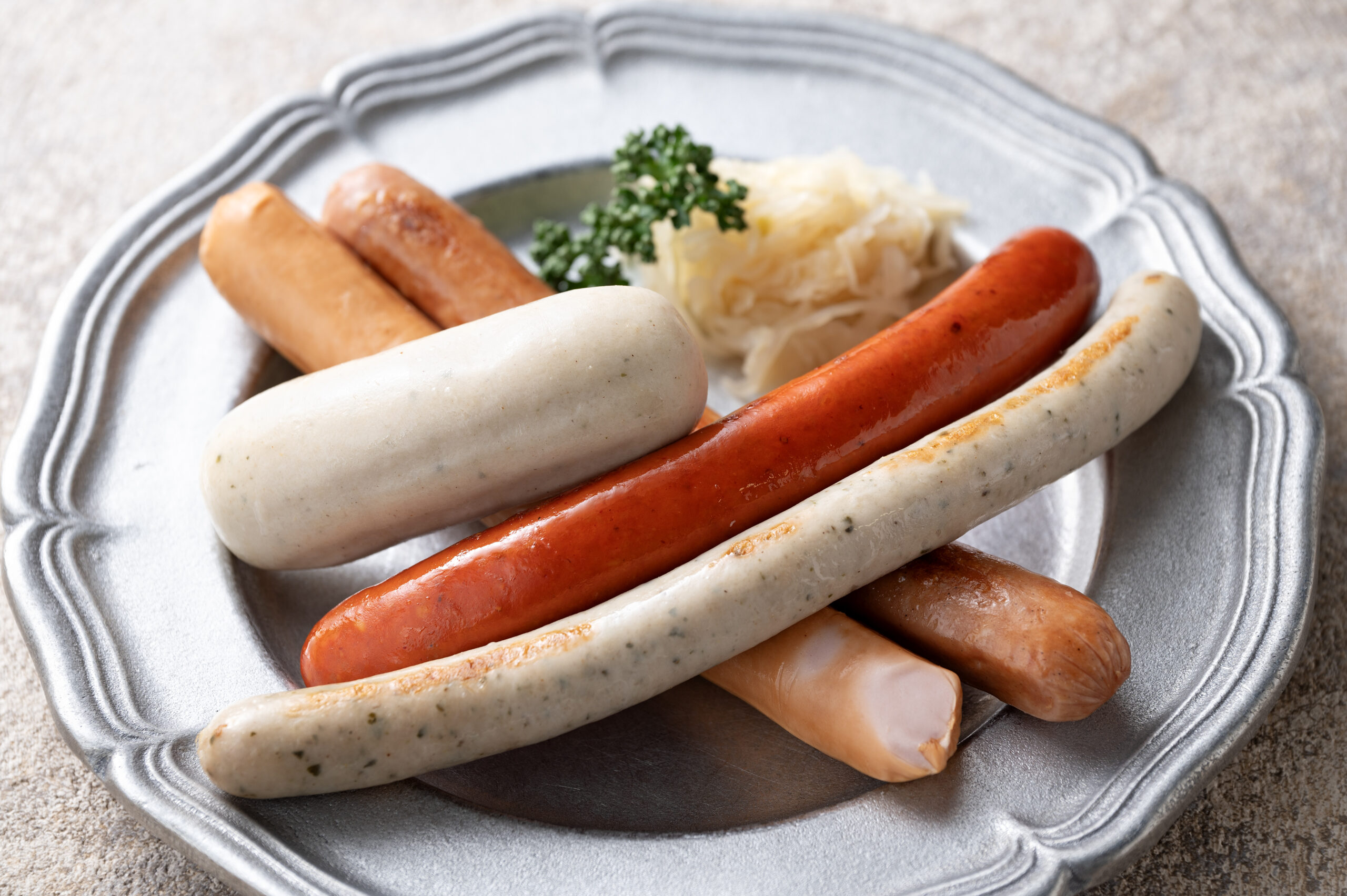 ソーセージ5種盛合わせ