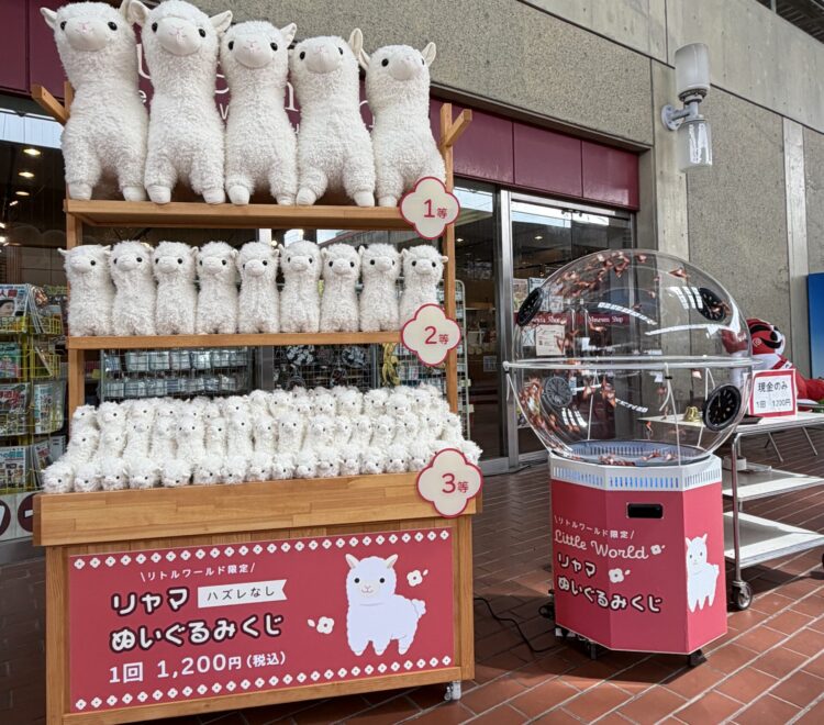 リャマぬいぐるみくじ