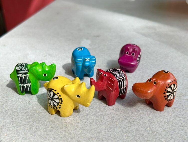 ソープストーンの動物達