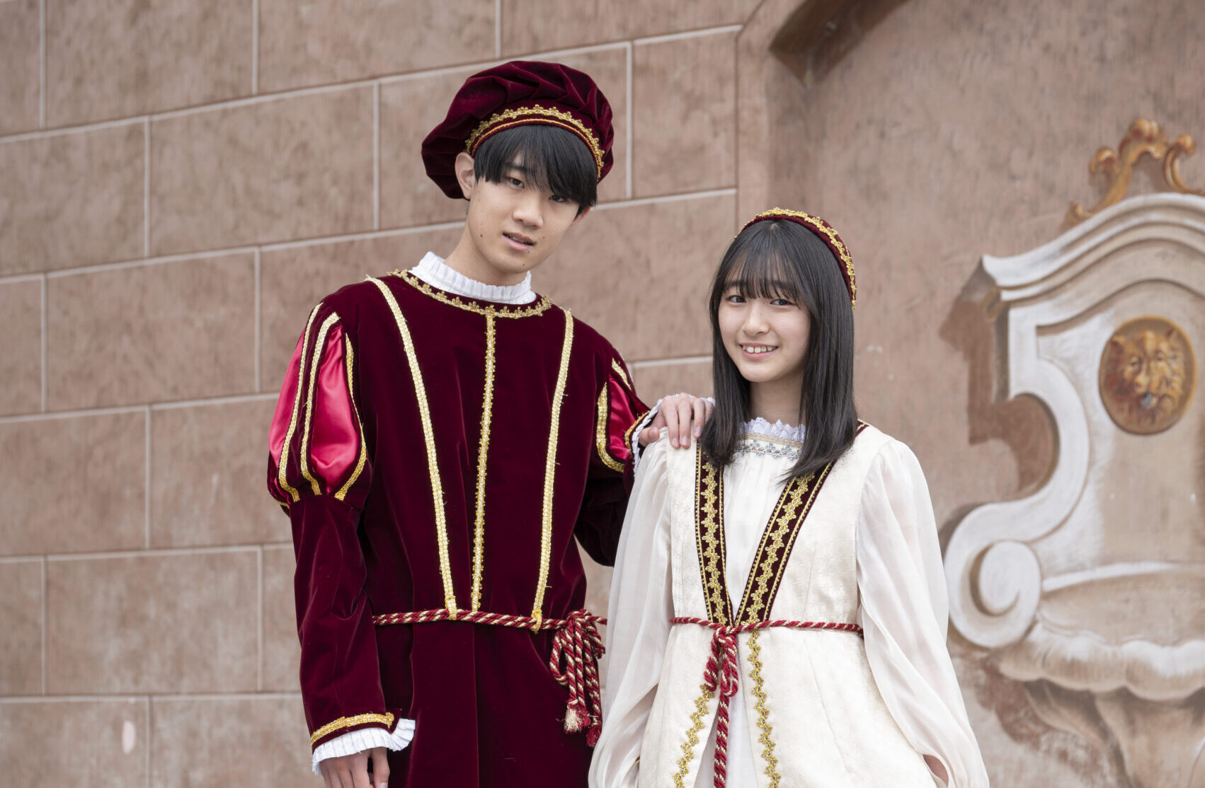 ロミオとジュリエット風衣装