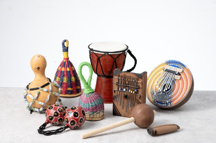 アフリカ楽器各種