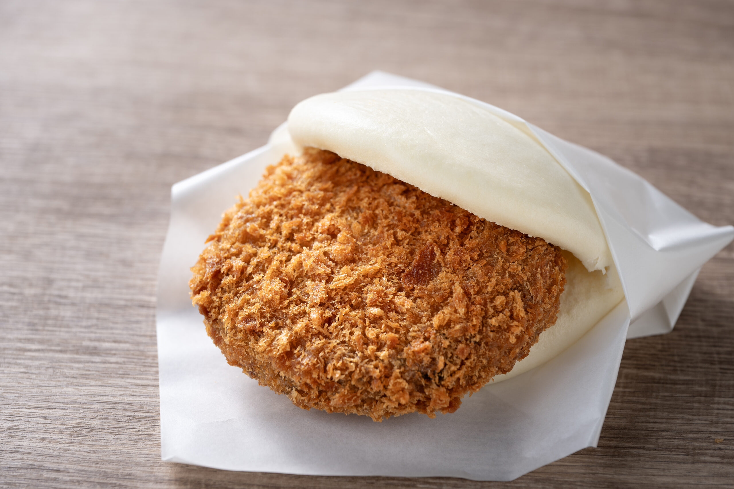 台湾ミンチかつバーガー