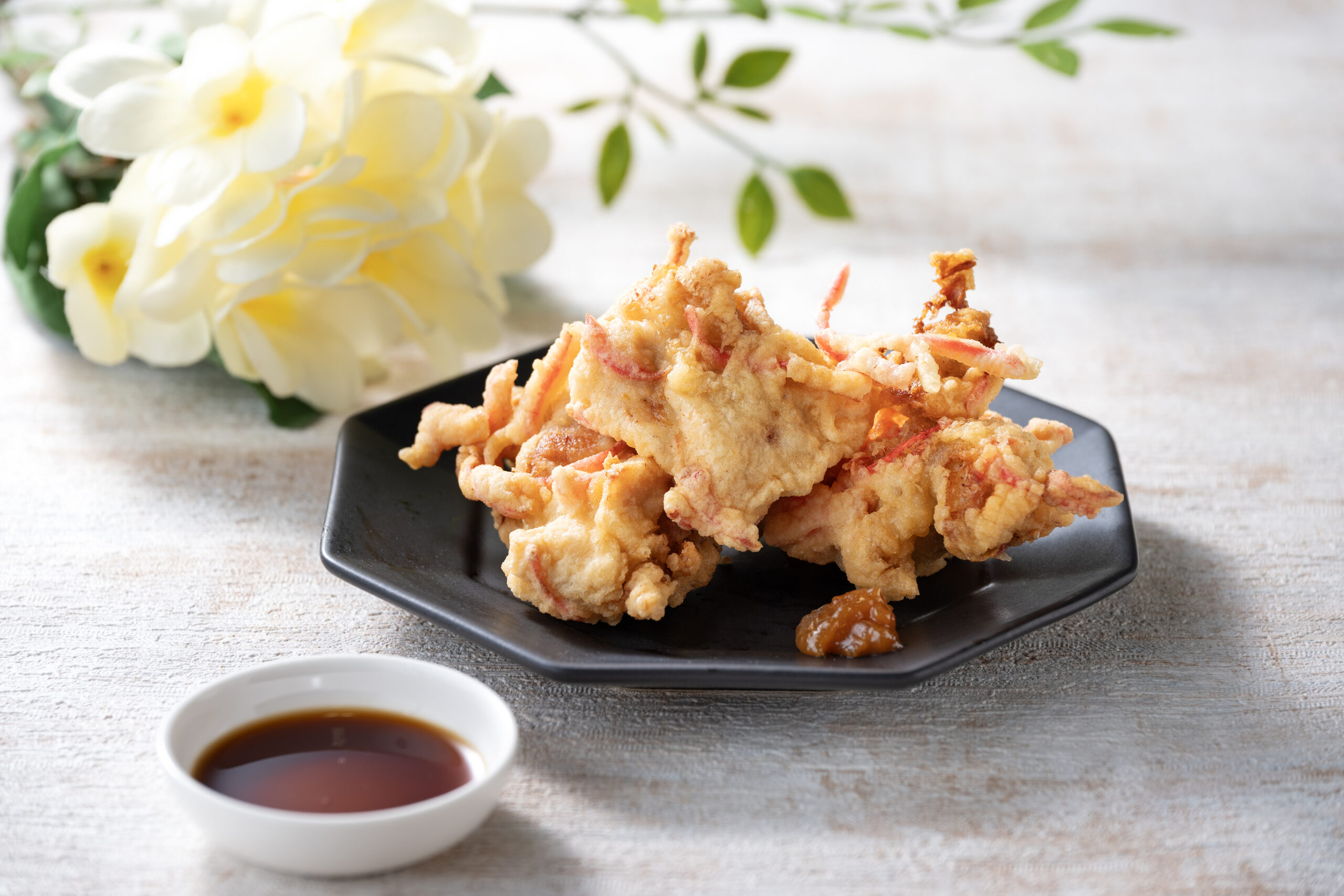 沖縄紅ショウガ鶏天ぷら