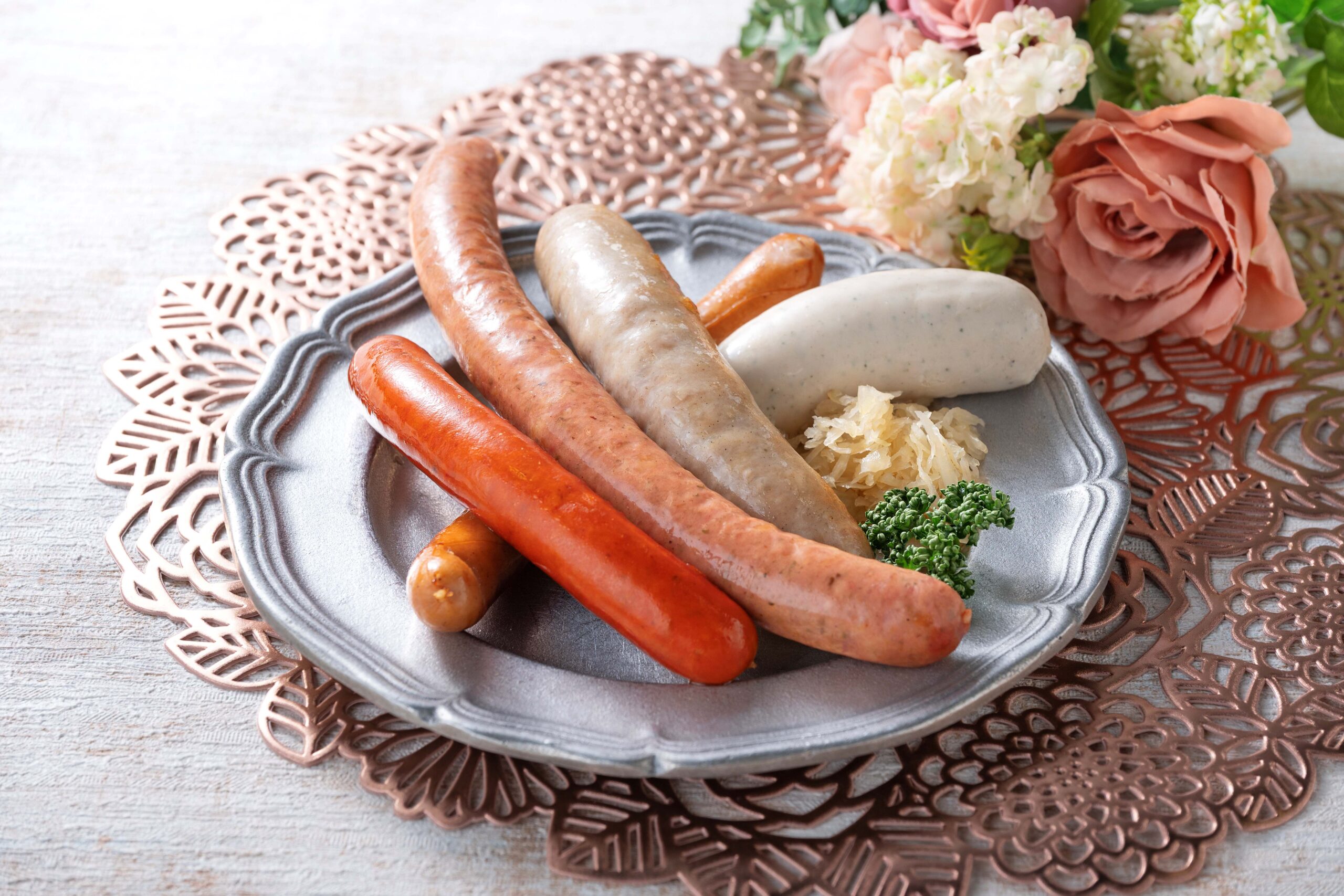 オリジナルソーセージ盛り合わせ