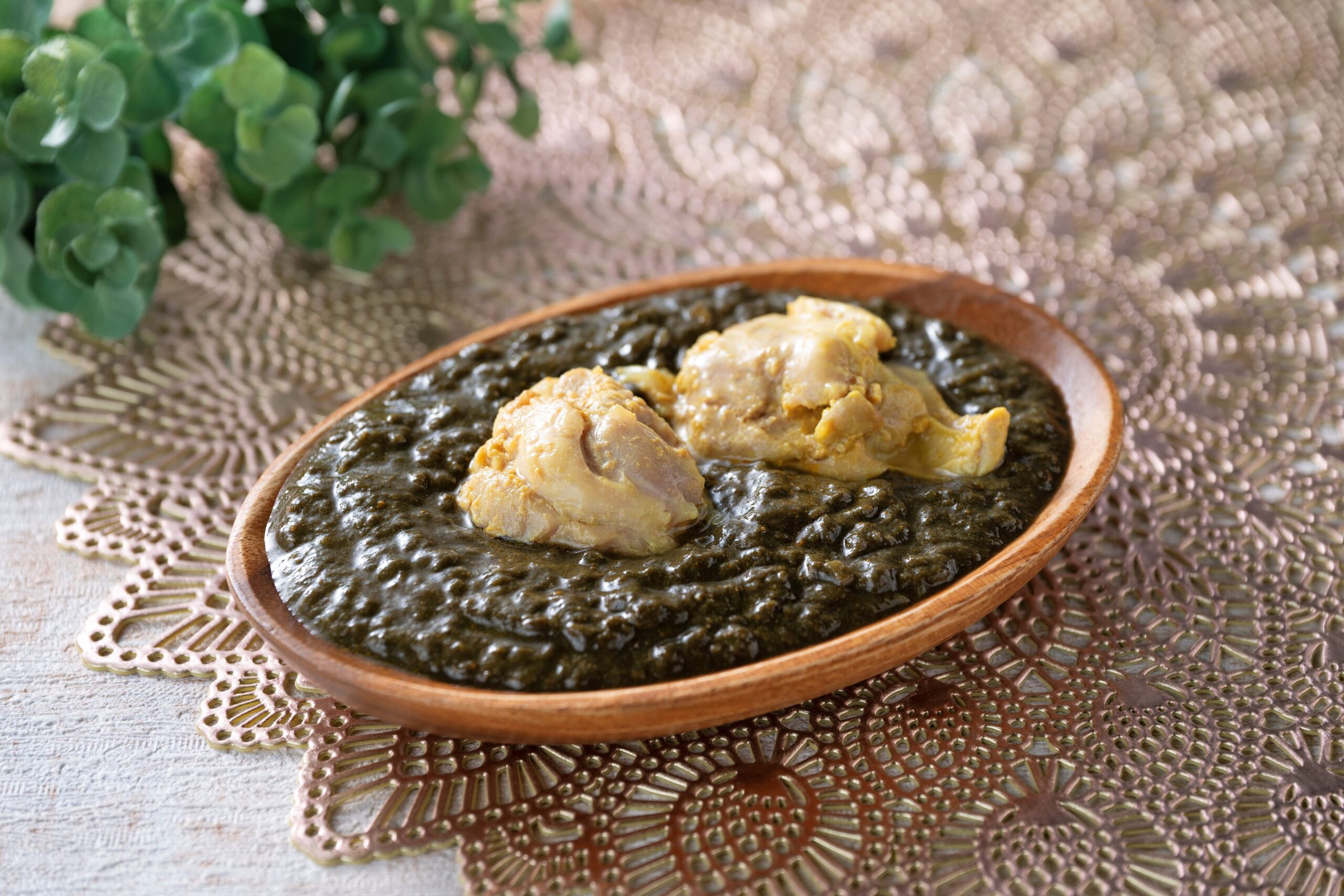 黒ゴマチキンカレー