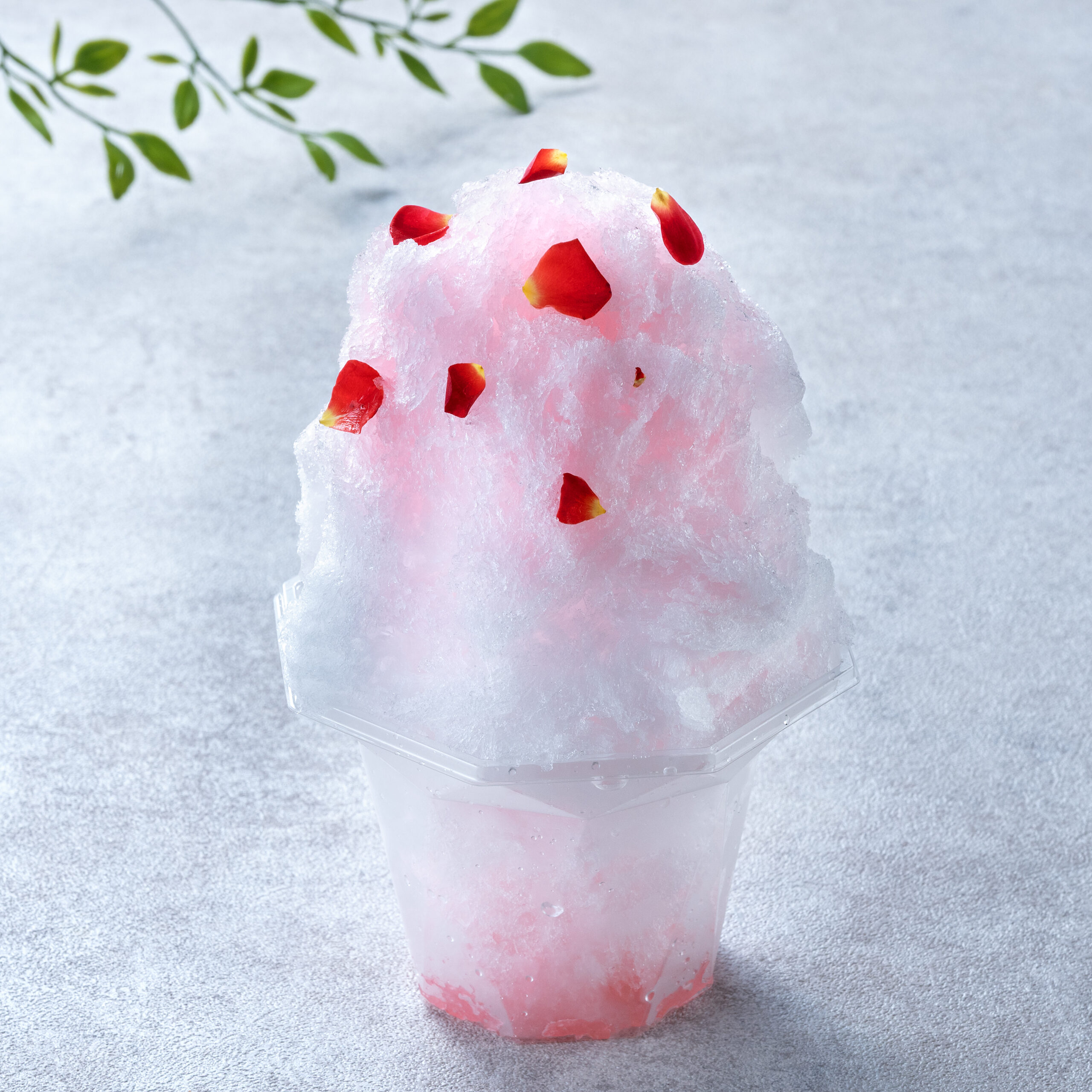 ローズかき氷