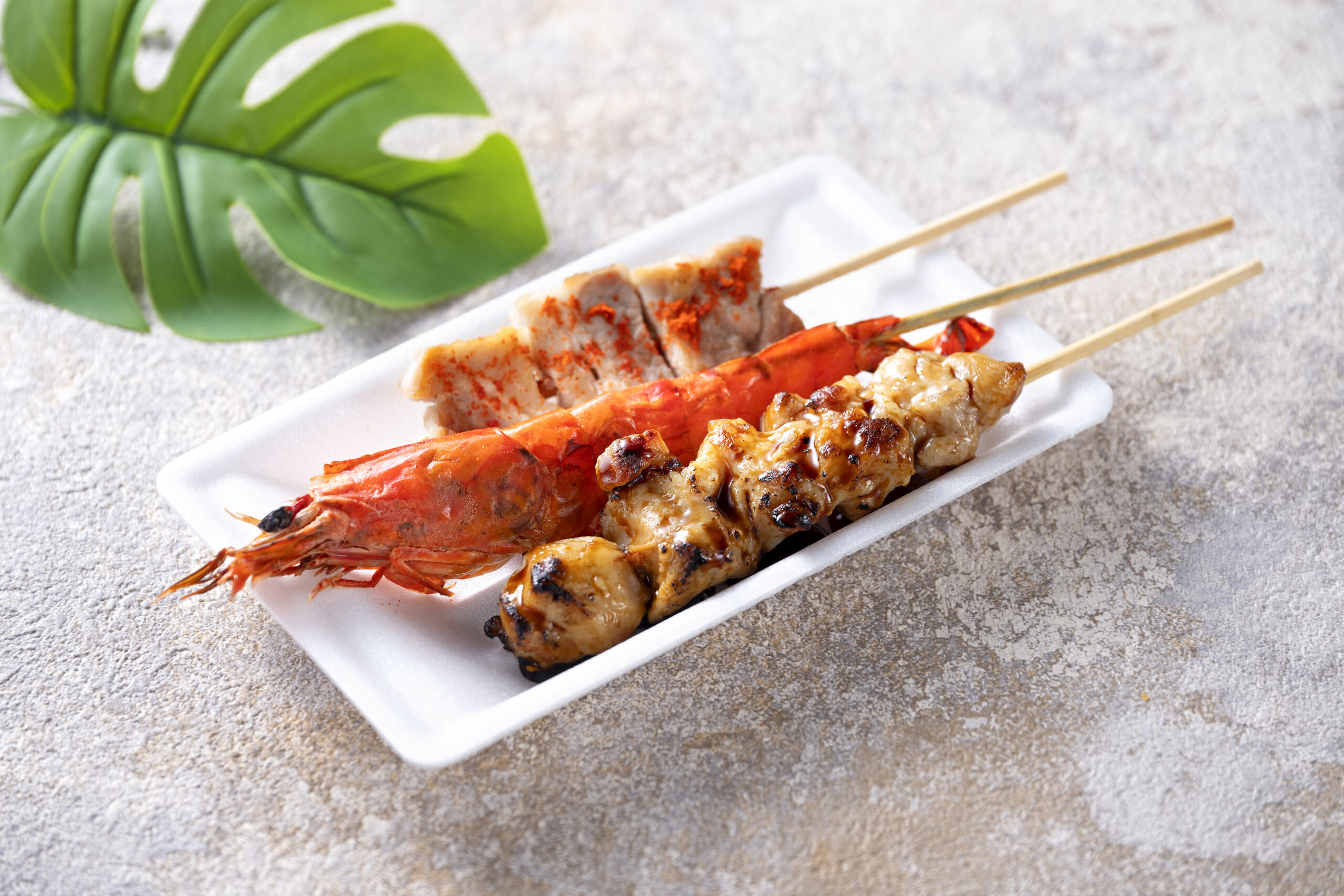 サテ３種類食べ比べ